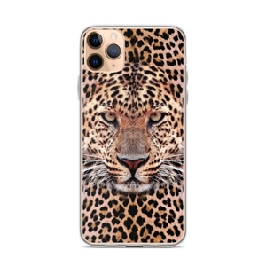 iPhone 11 Pro Max Leopard Face iPhone Case by Design Express