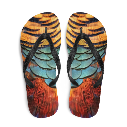 Golden Pheasant Flip-Flops by Design Express