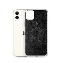 Black Snake Skin iPhone Case by Design Express