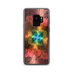 Samsung Galaxy S9 Abstract Flower 03 Samsung Case by Design Express