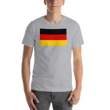 Silver / S Germany Flag Short-Sleeve Unisex T-Shirt by Design Express