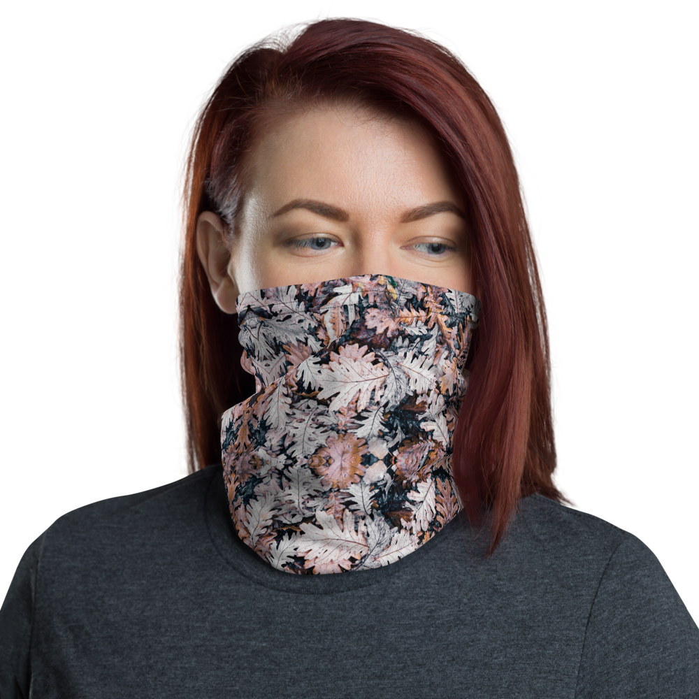 Default Title Dried Leaf Neck Gaiter Masks by Design Express