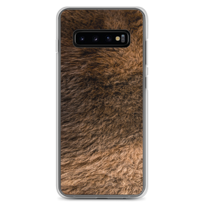 Samsung Galaxy S10+ Bison Fur Print Samsung Case by Design Express