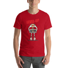 Red / S Level-Up Short-Sleeve Unisex T-Shirt by Design Express