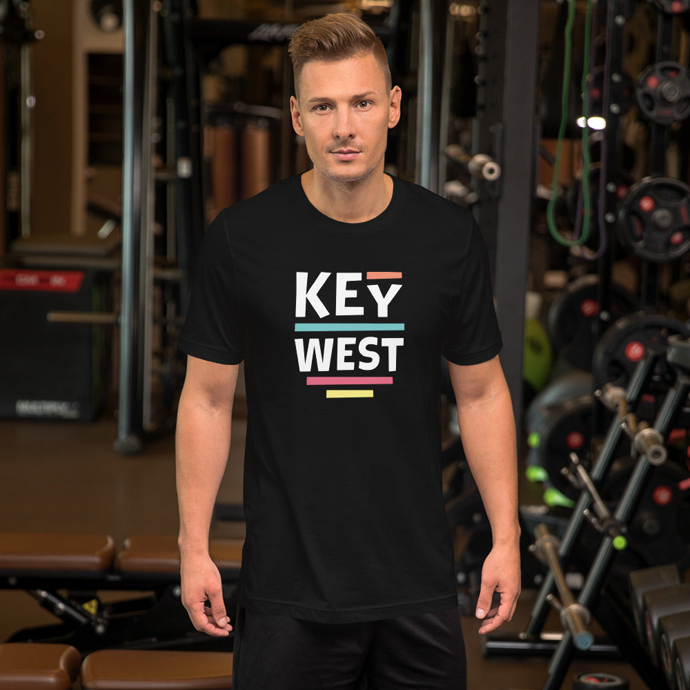 XS Key West Short-Sleeve Unisex T-Shirt by Design Express