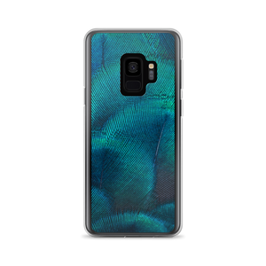 Samsung Galaxy S9 Green Blue Peacock Samsung Case by Design Express
