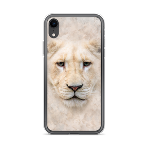 iPhone XR White Lion iPhone Case by Design Express