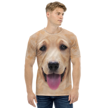 XS Yellow Labrador Dog Men's T-shirt by Design Express