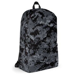 Dark Grey Digital Camouflage Backpack by Design Express