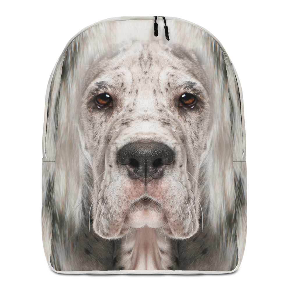 Default Title Great Dane Dog Minimalist Backpack by Design Express
