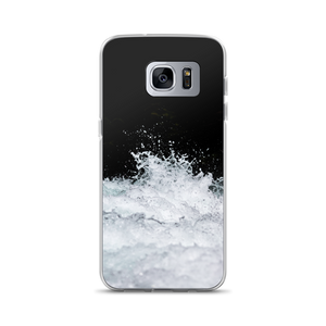 Samsung Galaxy S7 Edge Black & White Water Samsung Case by Design Express