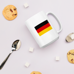 15oz Germany Flag "Solo" Mug Mugs by Design Express