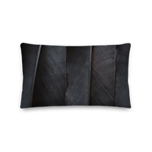 Default Title Black Feathers Rectangle Premium Pillow by Design Express
