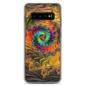 Samsung Galaxy S10+ Multicolor Fractal Samsung Case by Design Express