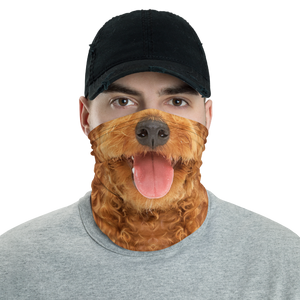 Default Title Poodle Dog Neck Gaiter Masks by Design Express