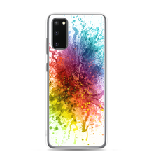 Samsung Galaxy S20 Rainbow Paint Splash Samsung Case by Design Express