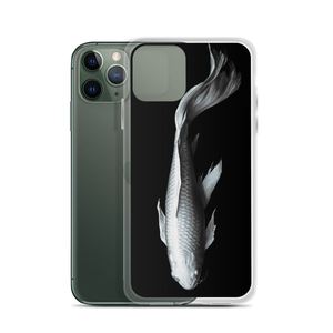 White Koi Fish iPhone Case by Design Express