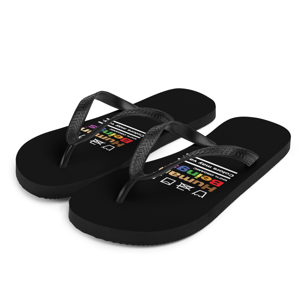 S Human Beings Flip-Flops by Design Express