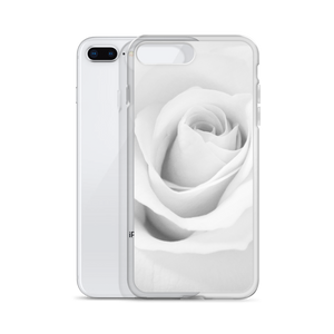 White Rose iPhone Case by Design Express