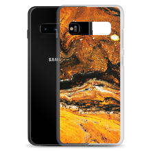 Yellow Orange Abstract Samsung Case by Design Express