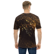 Gold Swirl Men's T-shirt by Design Express