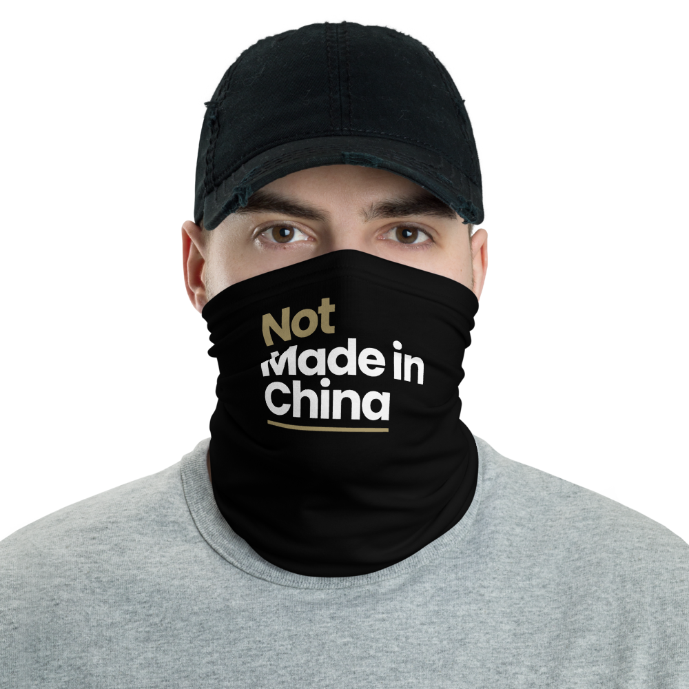 Default Title Not Made In China Neck Gaiter Masks by Design Express