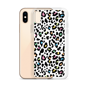 Color Leopard Print iPhone Case by Design Express