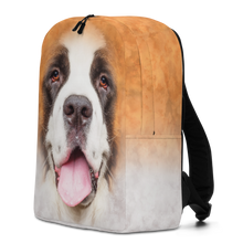 Saint Bernard Dog Minimalist Backpack by Design Express