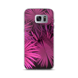 Samsung Galaxy S7 Edge Pink Palm Samsung Case by Design Express