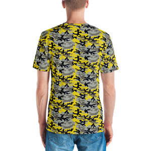 Stinger Yellow Camo Men's T-shirt by Design Express