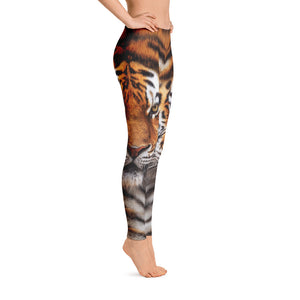 Tiger "All Over Animal" Leggings by Design Express
