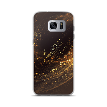 Samsung Galaxy S7 Edge Gold Swirl Samsung Case by Design Express