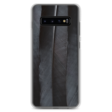 Samsung Galaxy S10+ Black Feathers Samsung Case by Design Express