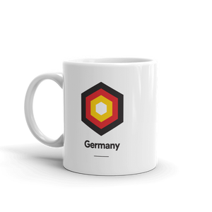 Germany "Hexagon" Mug Mugs by Design Express