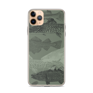 iPhone 11 Pro Max Army Green Catfish iPhone Case by Design Express