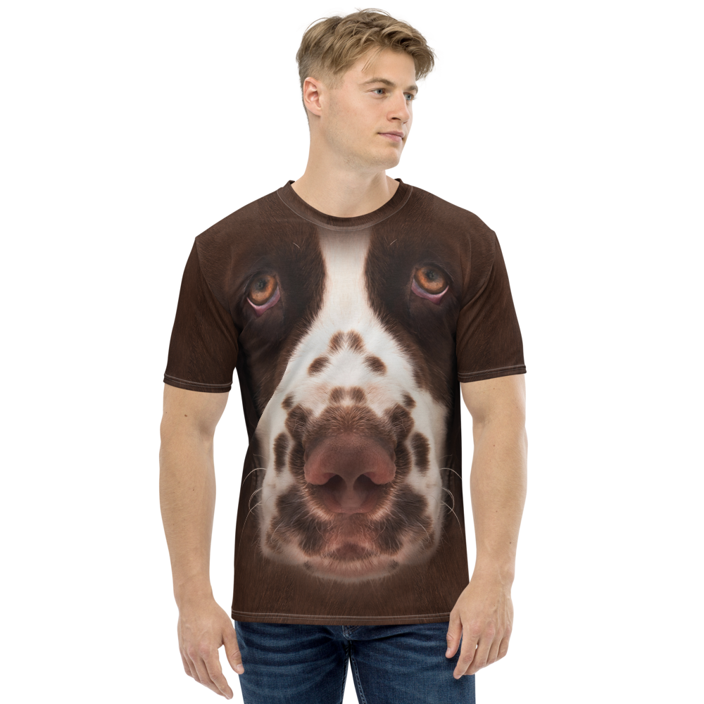 XS English Springer Spaniel Dog Men's T-shirt by Design Express