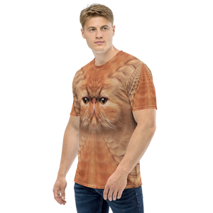 Persian Cat "All Over Animal" Men's T-shirt All Over T-Shirts by Design Express