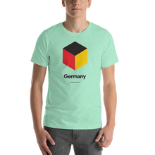 Heather Mint / S Germany "Cubist" Unisex T-Shirt by Design Express
