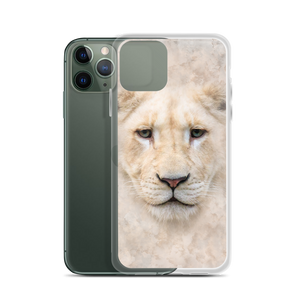 White Lion iPhone Case by Design Express