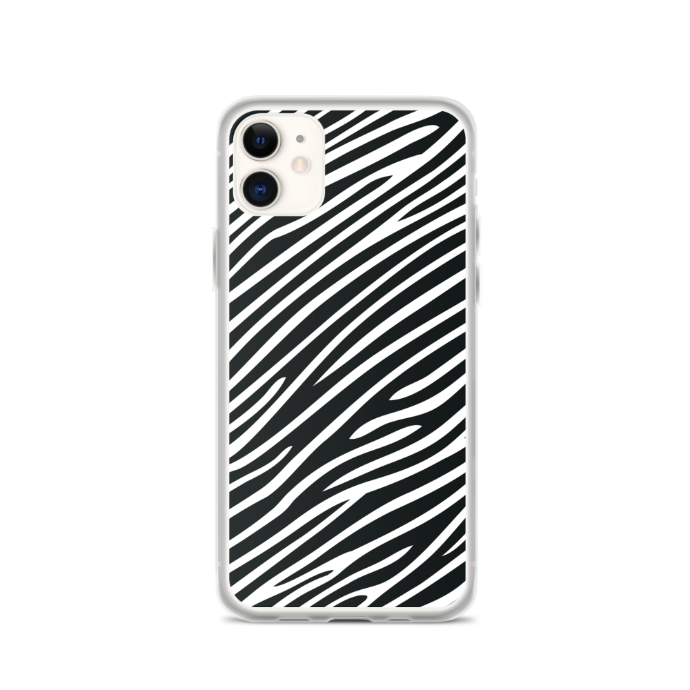 iPhone 11 Zebra Print iPhone Case by Design Express