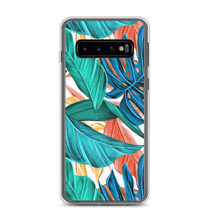 Samsung Galaxy S10 Tropical Leaf Samsung Case by Design Express