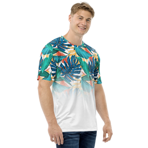 Tropical Leaf Men's T-shirt by Design Express