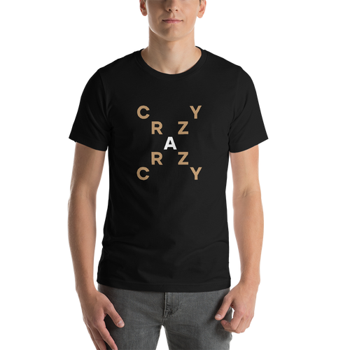 XS Crazy X-Cross Unisex T-Shirt by Design Express