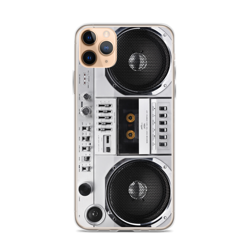 iPhone 11 Pro Max Boom Box 80s iPhone Case by Design Express