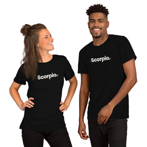 XS Scorpio "Poppins" Short-Sleeve Unisex T-Shirt by Design Express