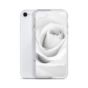 White Rose iPhone Case by Design Express