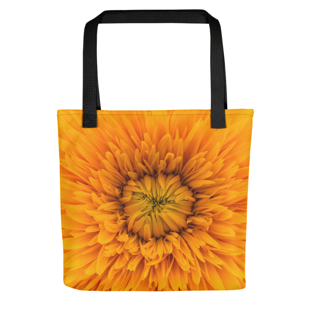 Default Title Yellow Flower Tote Bag by Design Express