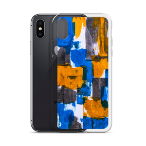Bluerange Abstract Painting iPhone Case by Design Express