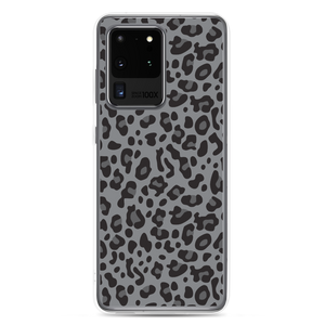 Samsung Galaxy S20 Ultra Grey Leopard Print Samsung Case by Design Express