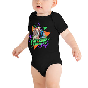 Black / 3-6m Tiger King Baby Suit by Design Express